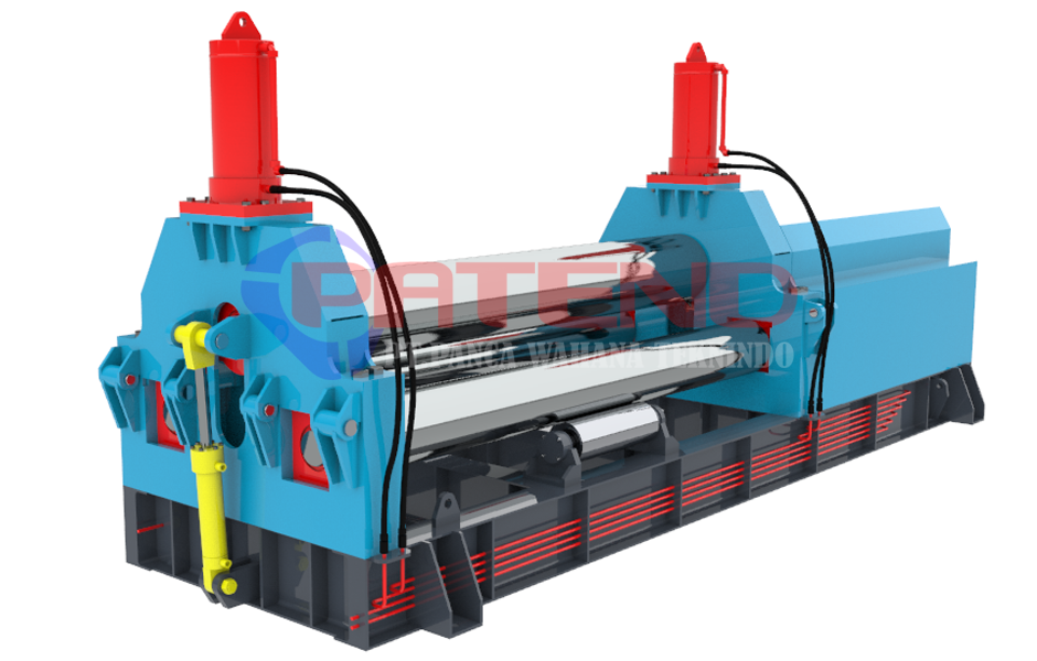 MESIN ROLL PLAT 35 MM L=2,5 Meter HYDRAULIC