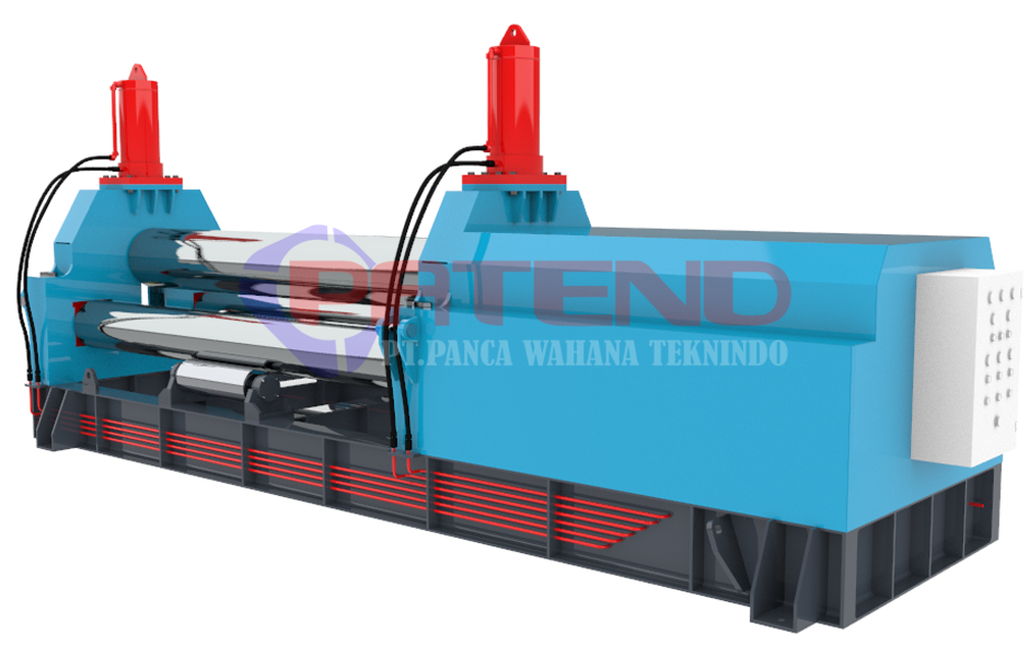 MESIN ROLL PLAT 35 MM L=2,5 Meter HYDRAULIC