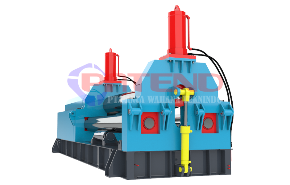 MESIN ROLL PLAT 35 MM L=2,5 Meter HYDRAULIC