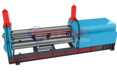 MESIN ROLL PLAT 35 MM L=2,5 Meter HYDRAULIC