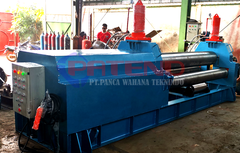 MESIN ROLL PLAT 35 MM L=2,5 Meter HYDRAULIC