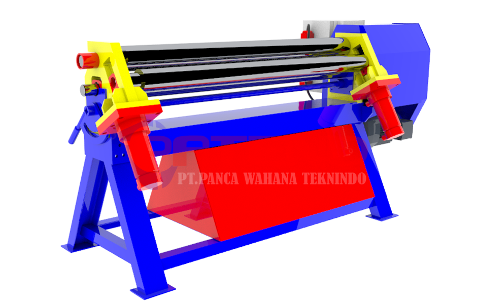 MESIN ROLL PLAT HYDRAULIC 3 MM L=1.3 Meter