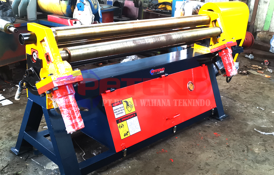 MESIN ROLL PLAT HYDRAULIC 3 MM L=1.3 Meter