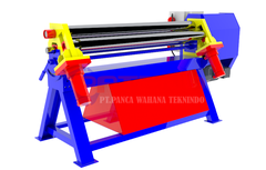 MESIN ROLL PLAT HYDRAULIC 3 MM L=1.3 Meter