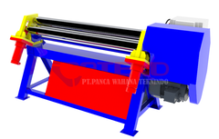 MESIN ROLL PLAT HYDRAULIC 3 MM L=1.3 Meter