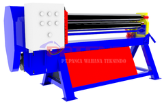 MESIN ROLL PLAT HYDRAULIC 3 MM L=1.3 Meter
