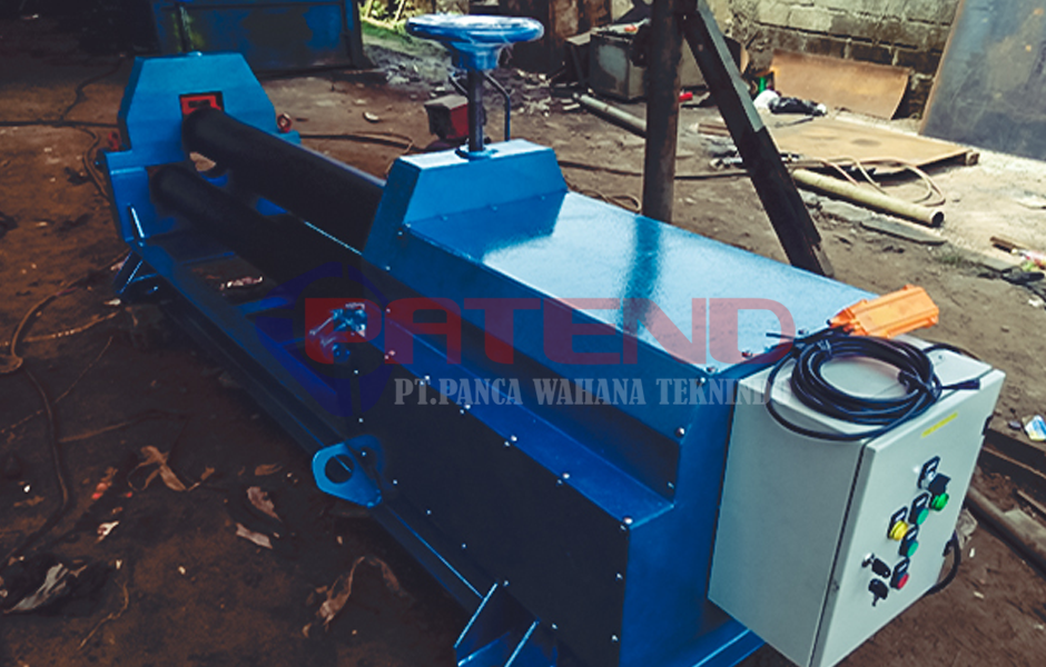 MESIN ROLL PLAT MANUAL 6 MM L= 2 Meter
