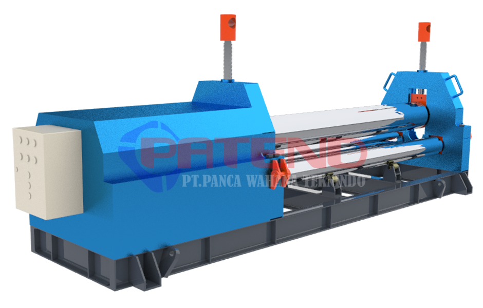MESIN ROLL PLAT MANUAL 6 MM L= 2 Meter