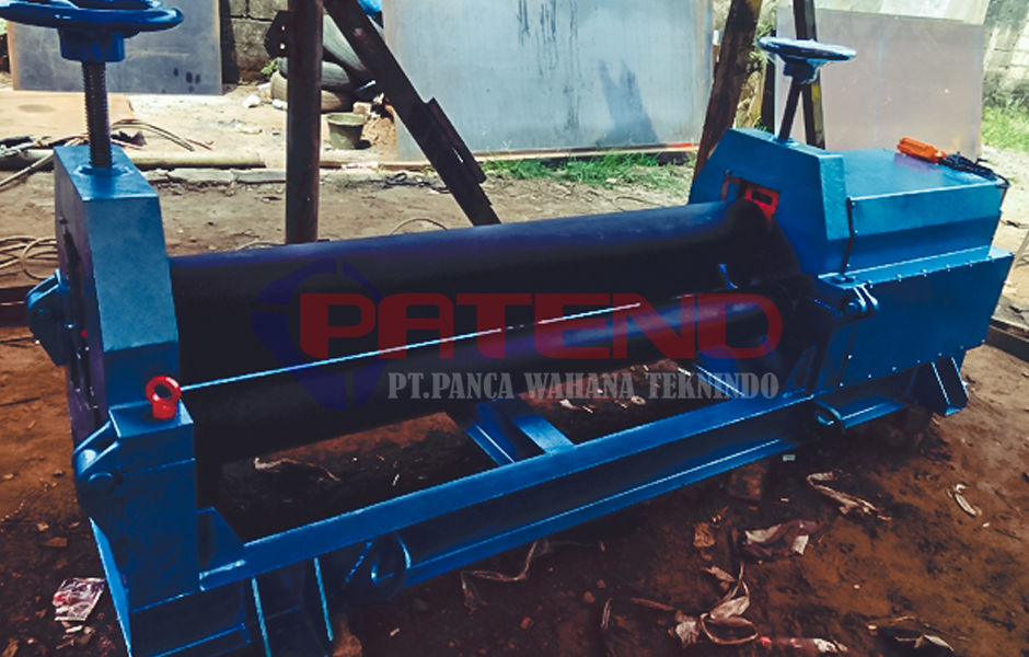 MESIN ROLL PLAT MANUAL 6 MM L= 2 Meter