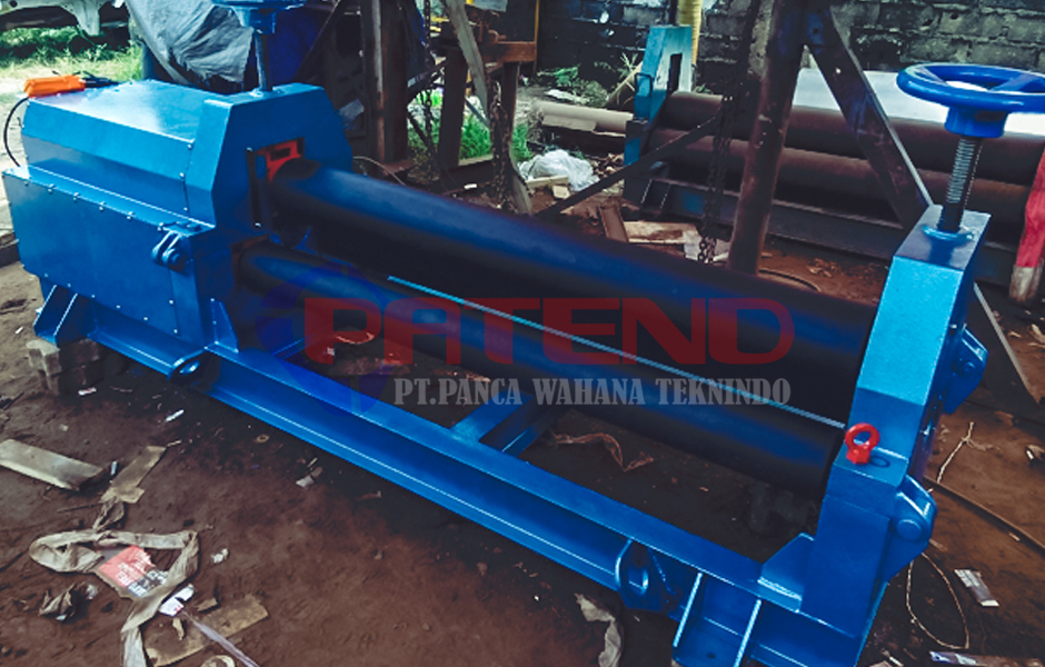 MESIN ROLL PLAT MANUAL 6 MM L= 2 Meter