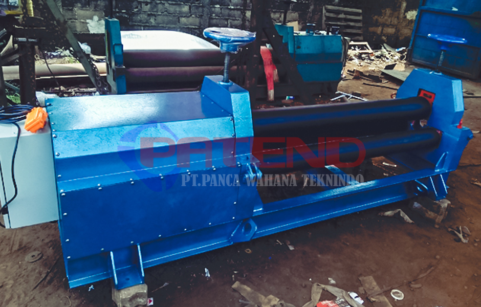 MESIN ROLL PLAT MANUAL 6 MM L= 2 Meter