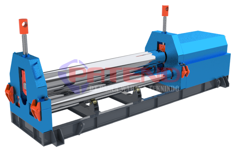 MESIN ROLL PLAT MANUAL 6 MM L= 2 Meter
