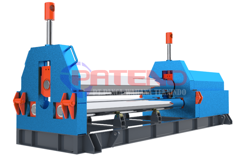 MESIN ROLL PLAT MANUAL 6 MM L= 2 Meter