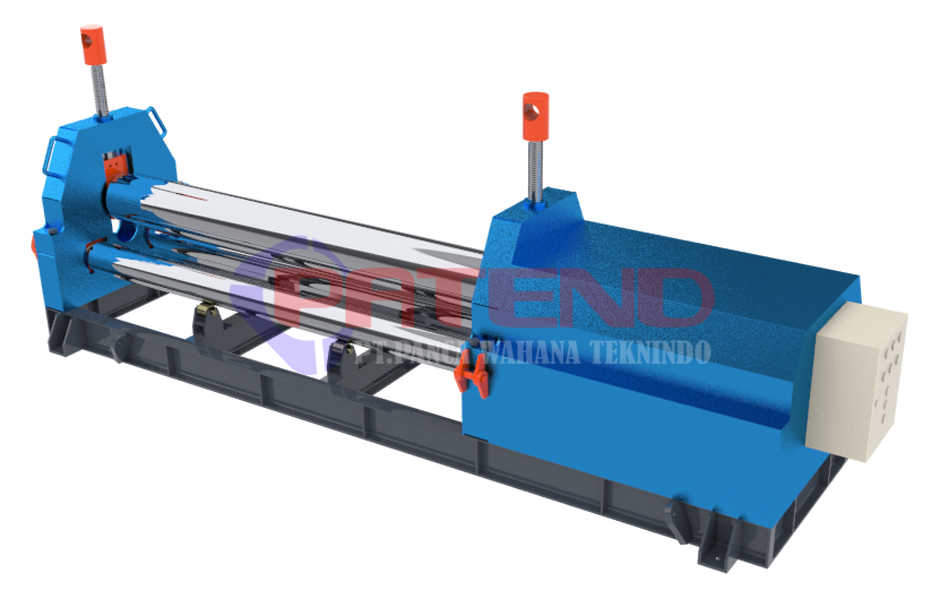 MESIN ROLL PLAT MANUAL 6 MM L= 2 Meter