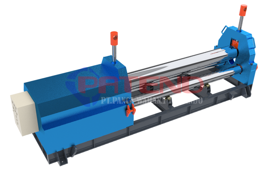 MESIN ROLL PLAT MANUAL 6 MM L= 2 Meter