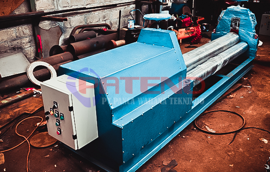 MESIN ROLL PLAT 8 MM L= 2 METER