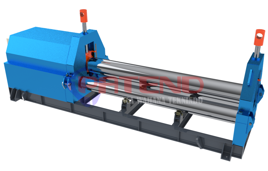 MESIN ROLL PLAT 8 MM L= 2 METER