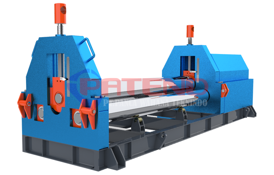 MESIN ROLL PLAT 10 MM L= 2 METER