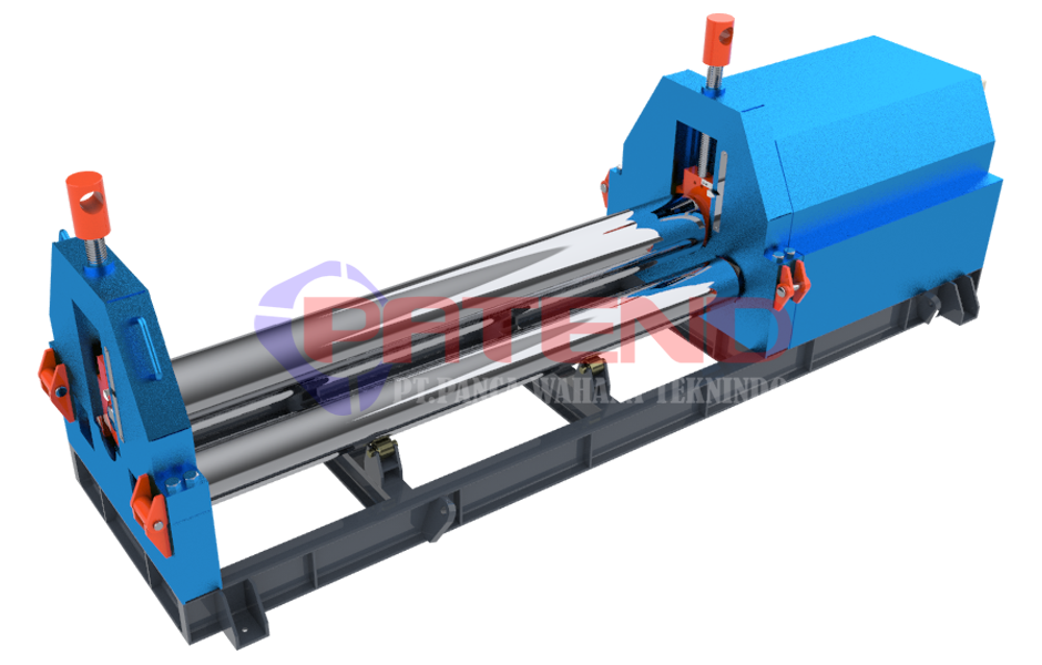 MESIN ROLL PLAT 10 MM L= 2 METER