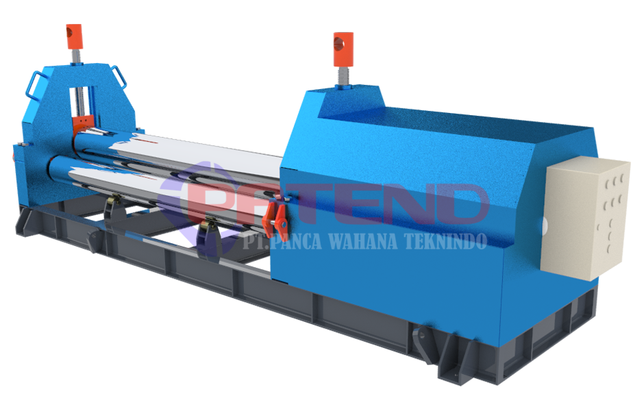 MESIN ROLL PLAT 10 MM L= 2 METER