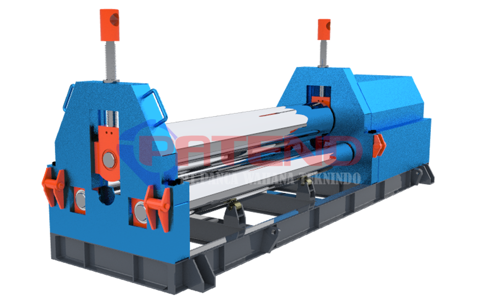 MESIN ROLL PLAT 12 MM L= 2 METER MANUAL