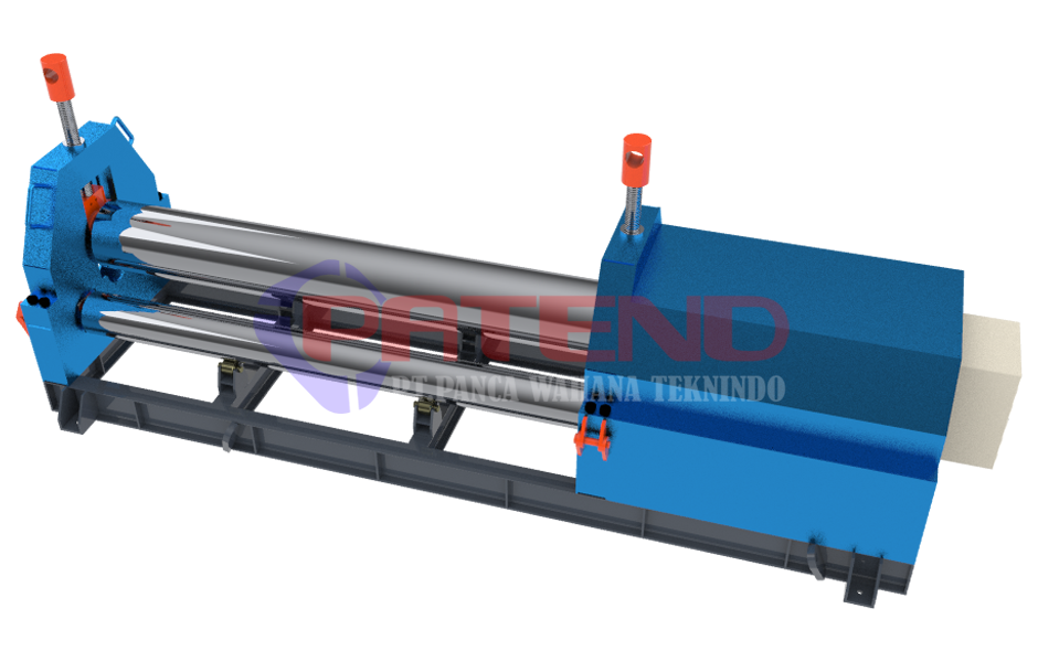 MESIN ROLL PLAT 12 MM L= 2 METER MANUAL