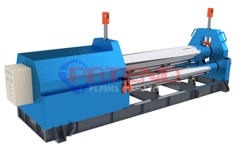 MESIN ROLL PLAT 12 MM L= 2 METER MANUAL