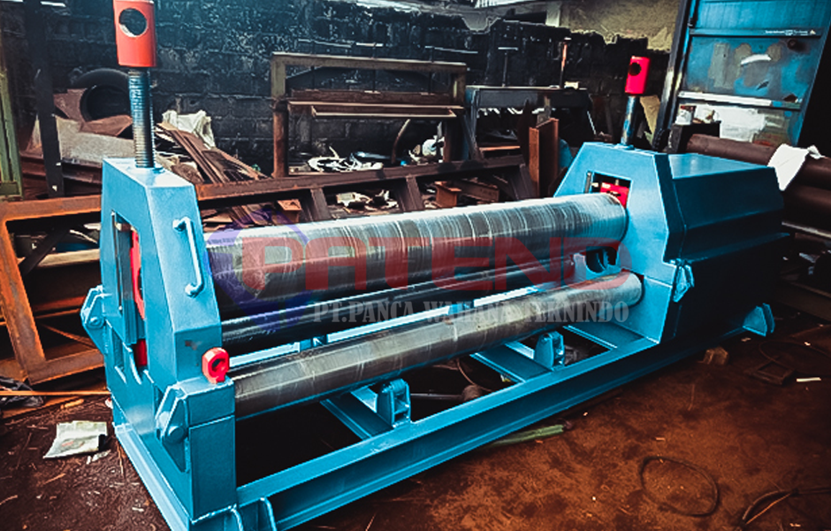 MESIN ROLL PLAT 12 MM L= 2 METER MANUAL