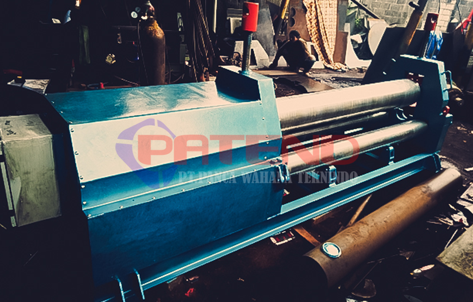 MESIN ROLL PLAT 12 MM L= 2 METER MANUAL