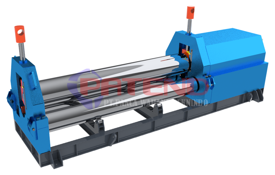 MESIN ROLL PLAT 14 MM L= 2 METER MANUAL