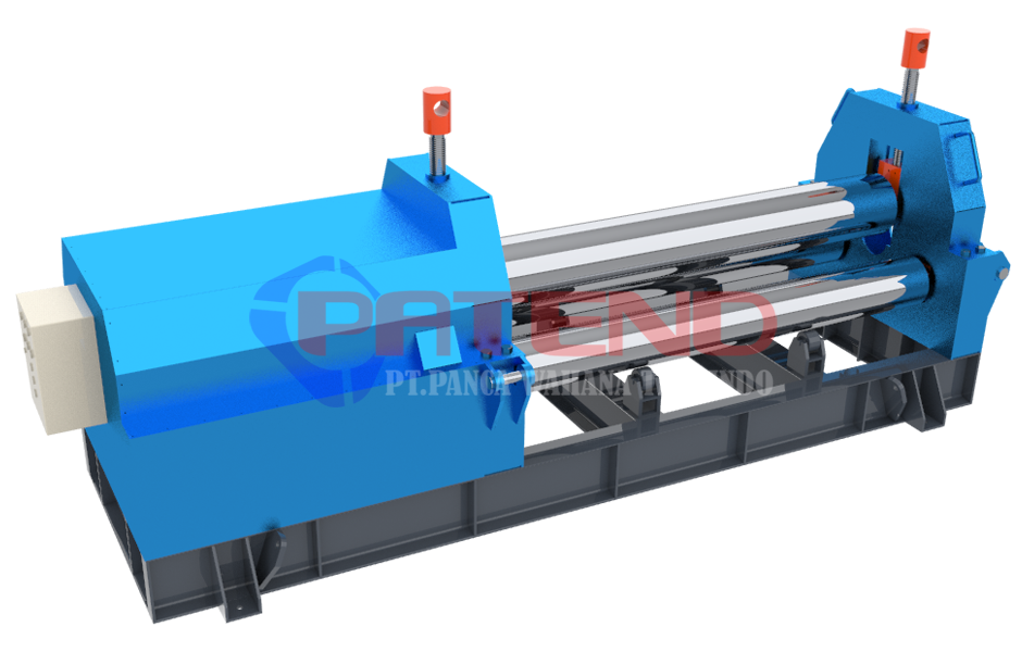 MESIN ROLL PLAT 16 MM L= 2 METER MANUAL