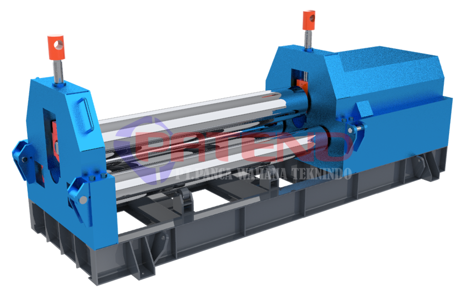 MESIN ROLL PLAT 16 MM L= 2 METER MANUAL