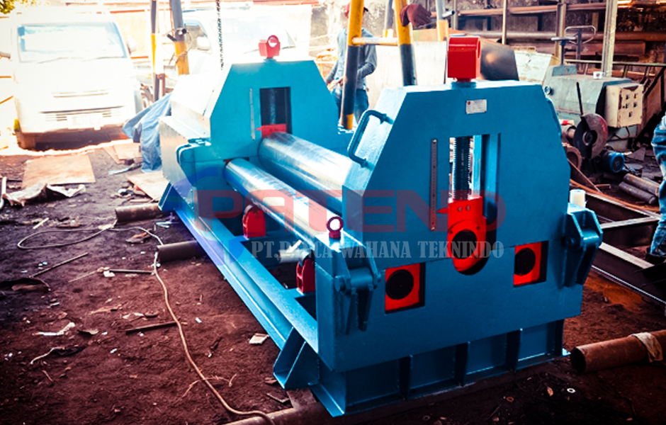 MESIN ROLL PLAT 16 MM L= 2 METER MANUAL