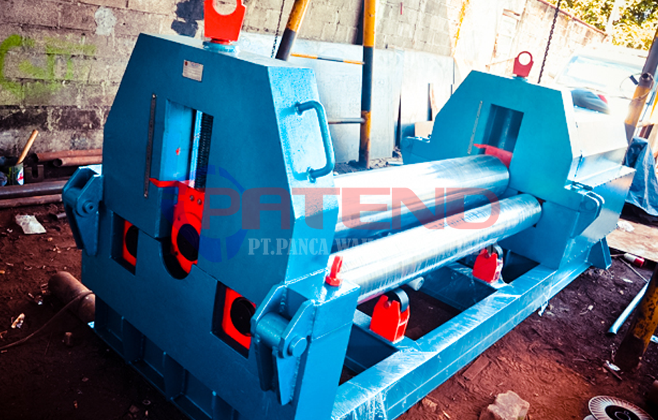 MESIN ROLL PLAT 16 MM L= 2 METER MANUAL
