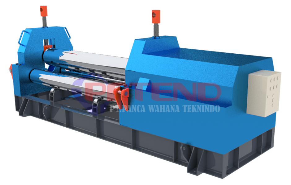 MESIN ROLL PLAT 20 MM L= 2 METER MANUAL