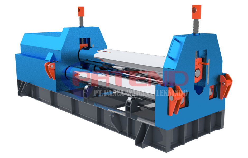 MESIN ROLL PLAT 20 MM L= 2 METER MANUAL