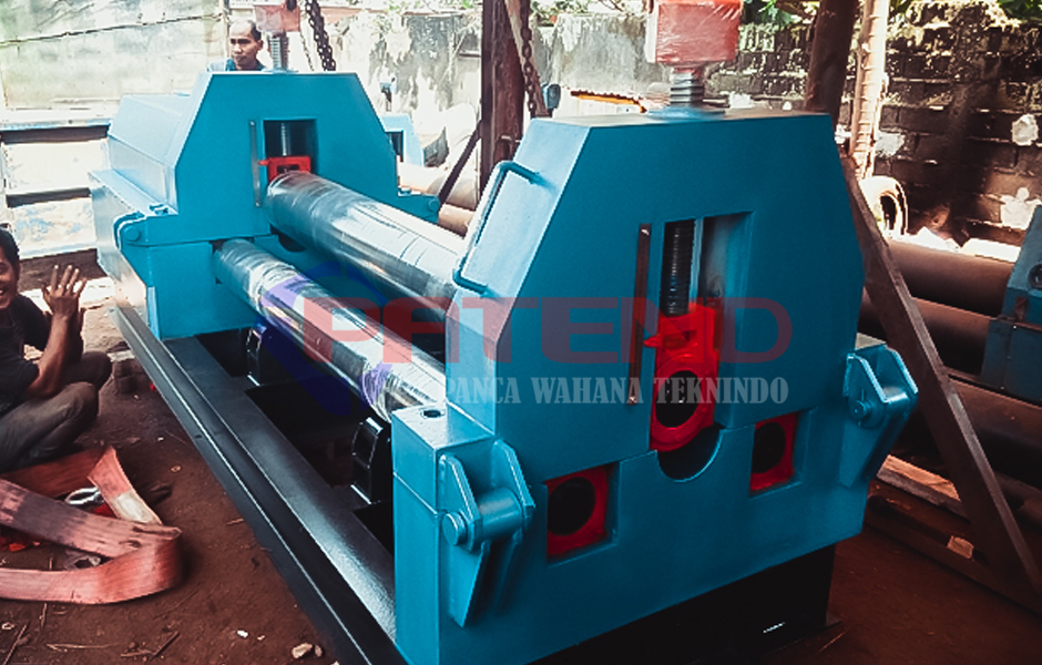 MESIN ROLL PLAT 20 MM L= 2 METER MANUAL