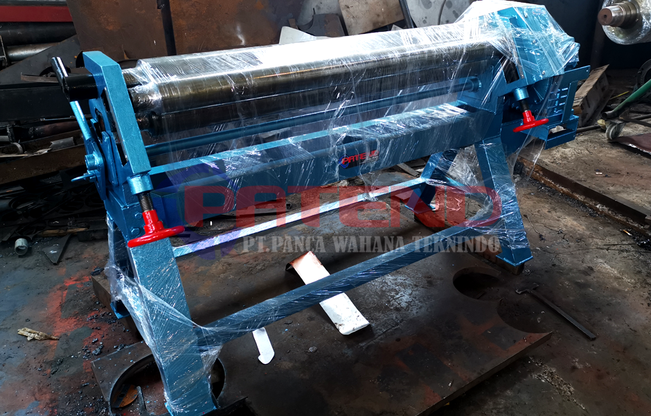 MESIN ROLL PLAT MANUAL 3 mm L=1,3 Meter