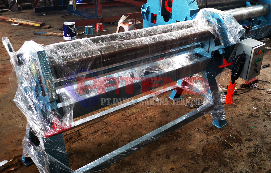MESIN ROLL PLAT MANUAL 3 mm L=1,3 Meter