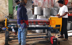 MESIN ROLL PLAT MANUAL 3 mm L=1,3 Meter