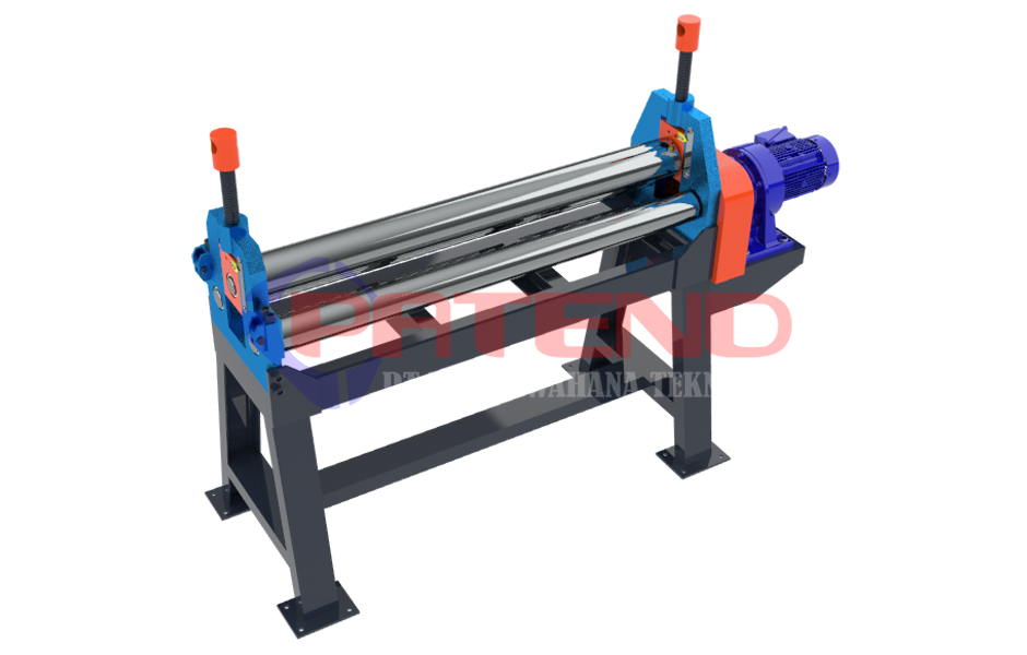 MESIN ROLL PLAT ACP 6 MM L= 1.3 METER MANUAL