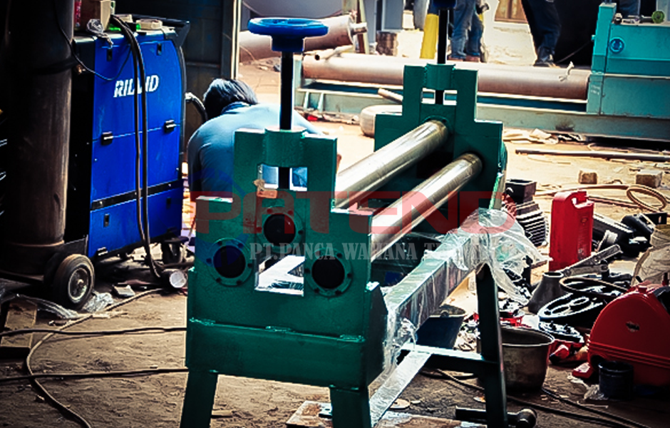 MESIN ROLL PLAT ACP 6 MM L= 1.3 METER MANUAL