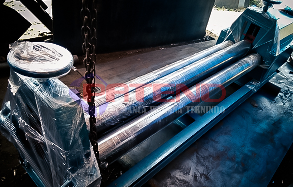 MESIN ROLL PLAT ACP 8 MM L= 2 METER MANUAL