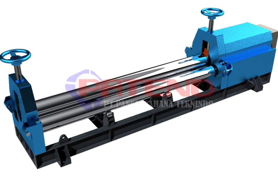 MESIN ROLL PLAT ACP 8 MM L= 2 METER MANUAL