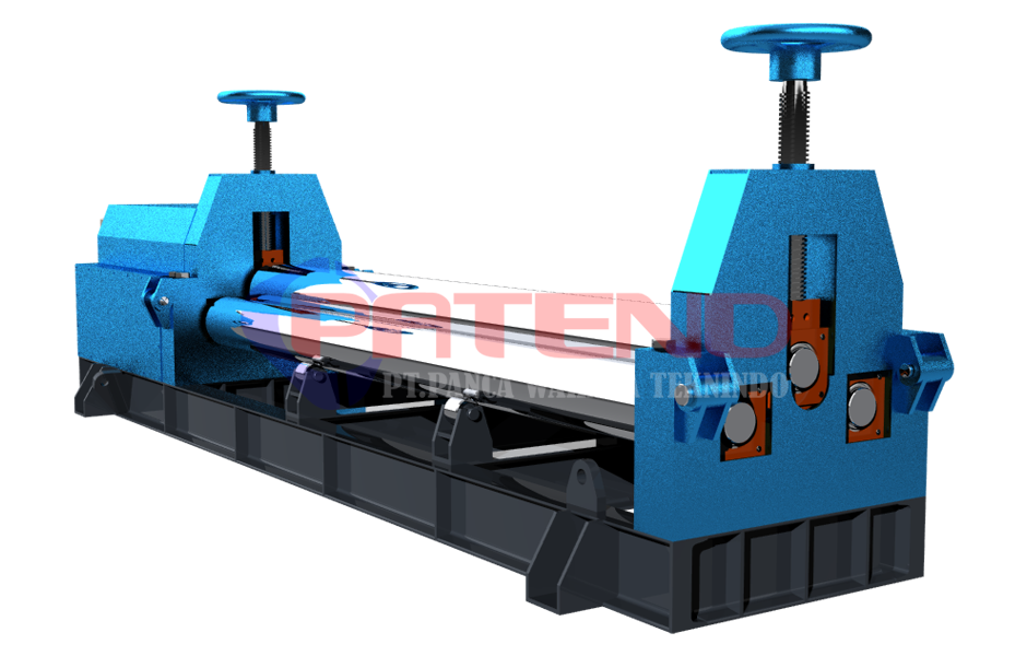 MESIN ROLL PLAT ACP 8 MM L= 2 METER MANUAL