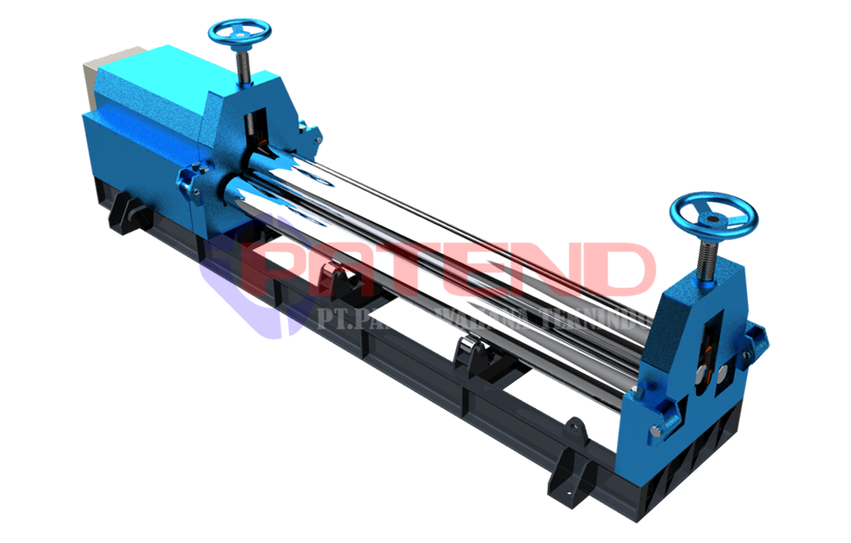 MESIN ROLL PLAT ACP 8 MM L= 2 METER MANUAL