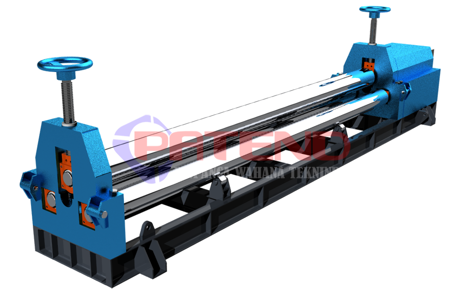 MESIN ROLL PLAT ACP 8 MM L= 3 METER MANUAL