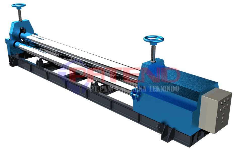 MESIN ROLL PLAT ACP 8 MM L= 3 METER MANUAL