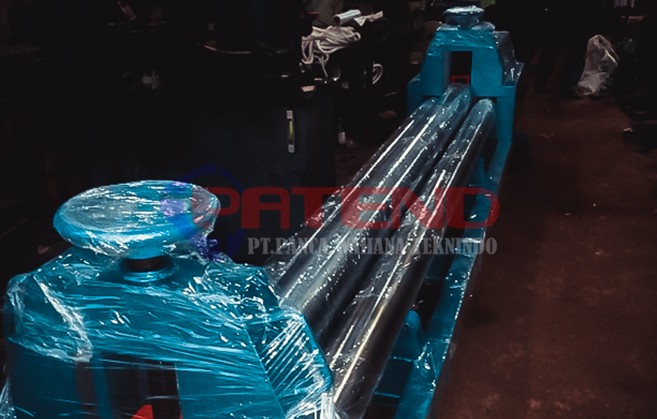 MESIN ROLL PLAT ACP 8 MM L= 3 METER MANUAL