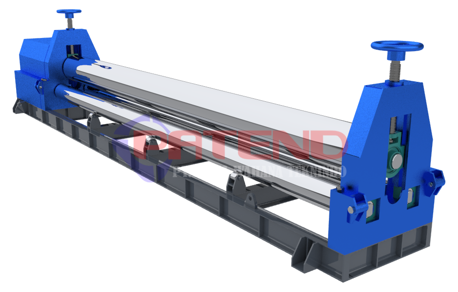 MESIN ROLL PLAT ACP 8 MM L= 4 METER MANUAL